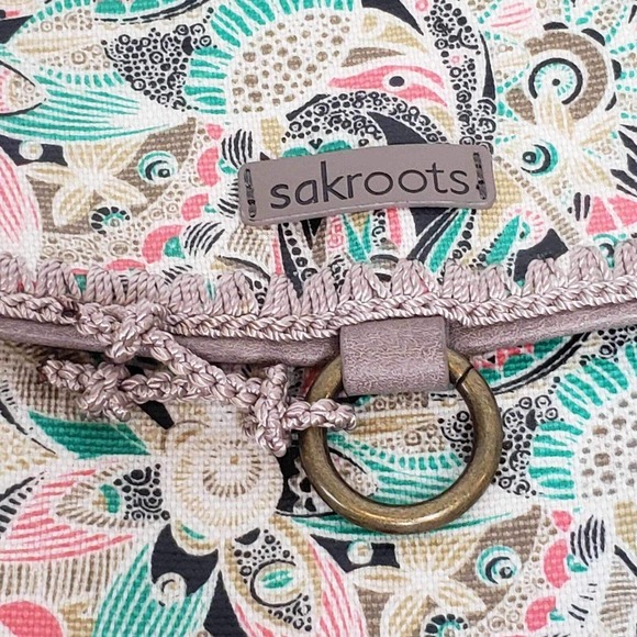 Sakroots Convertable Bag Backpack Crossbody Floral Eco Twill Travel - Picture 9 of 13